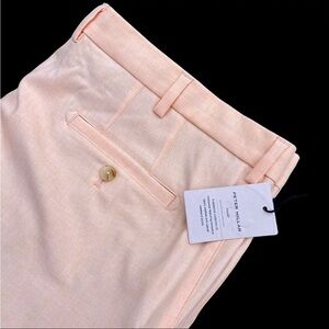 Peter Millar Seaside Wrightsville Performance Stretch Shorts Orange Size 40 $98